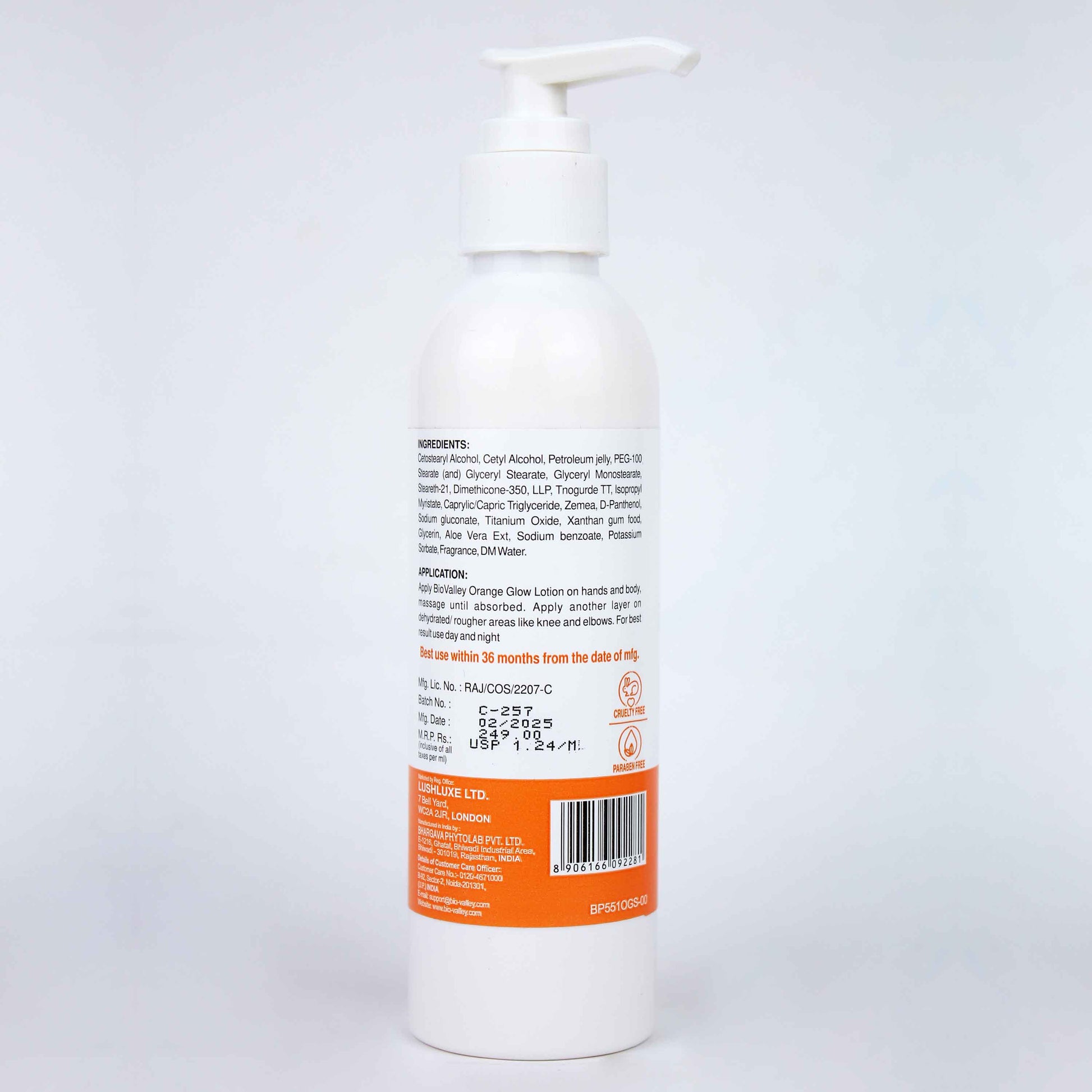 Orange Glow Lotion