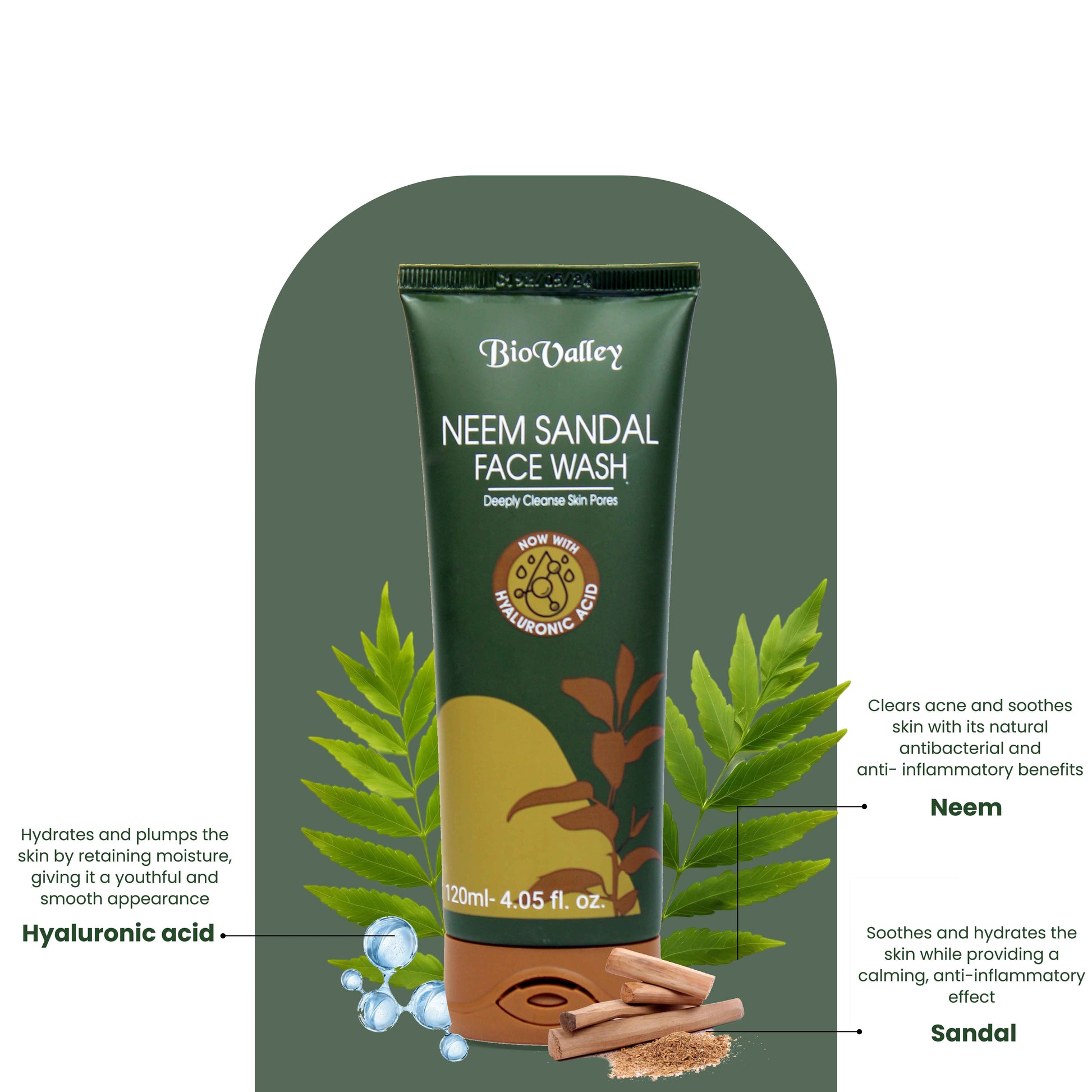 Neem Sandal Facewash