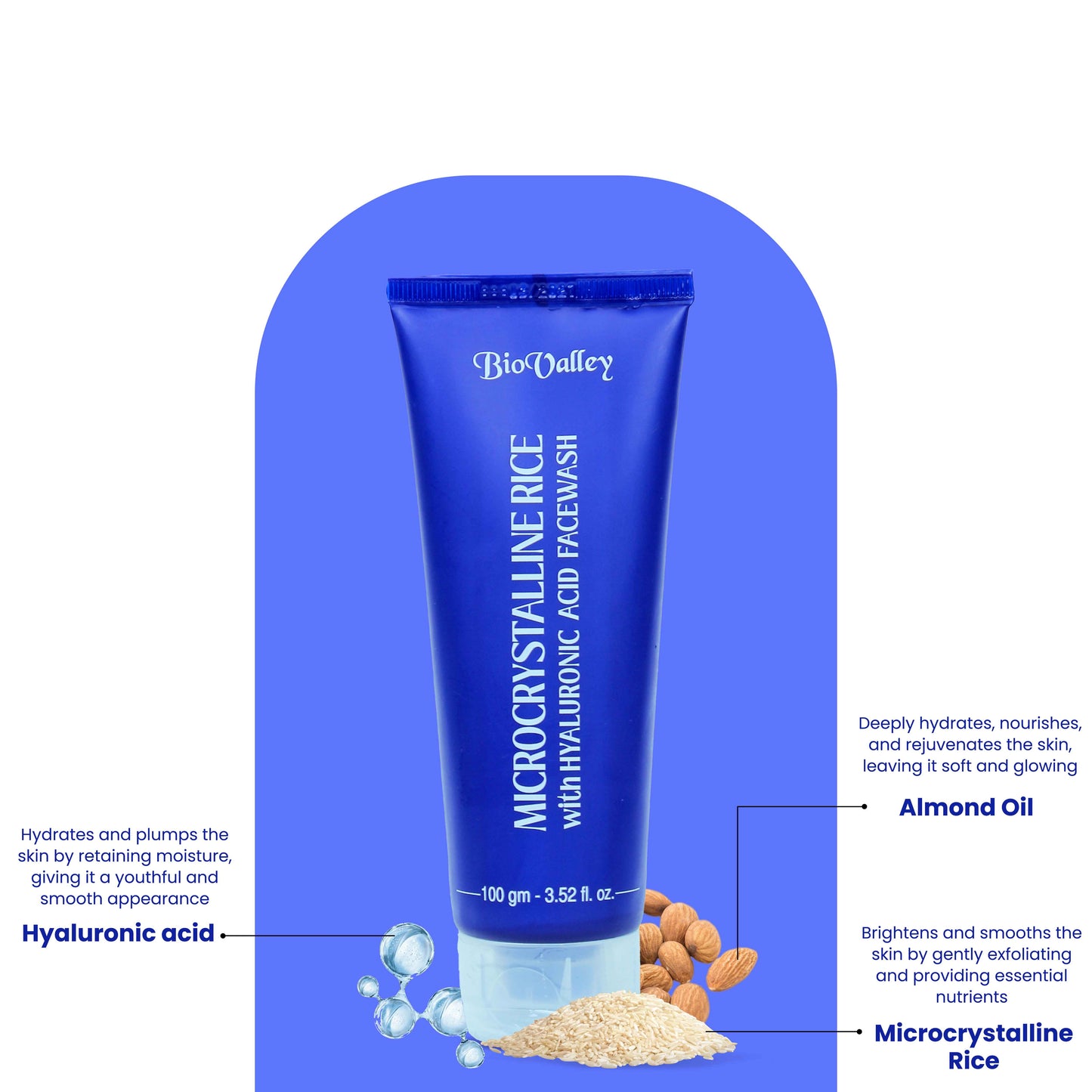 Microcrystalline Rice Facewash & Exfoliator