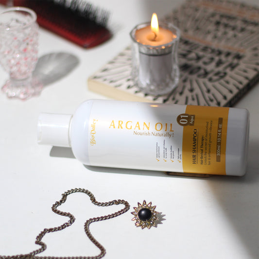 What is the Argan Oil shampoo and how does it work on your scalp?