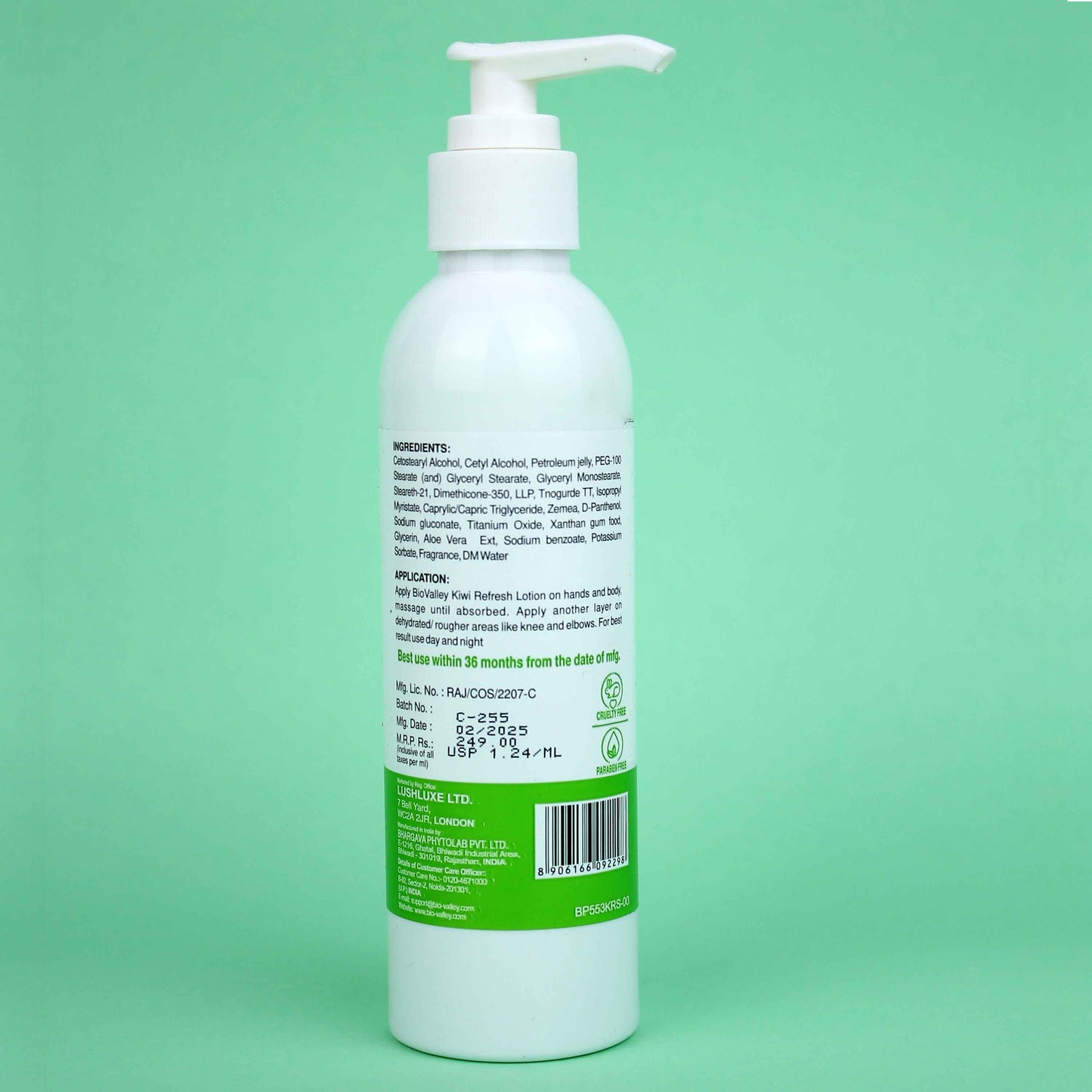 Kiwi Refresh Lotion