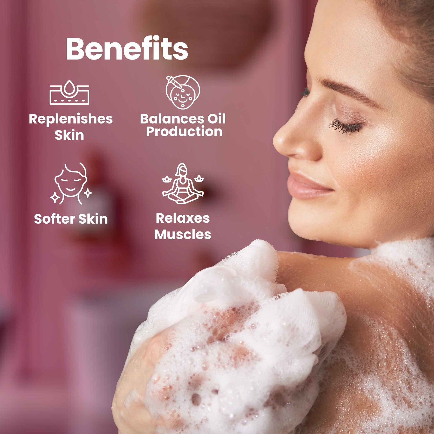 Rose & Sea Salt Body Wash