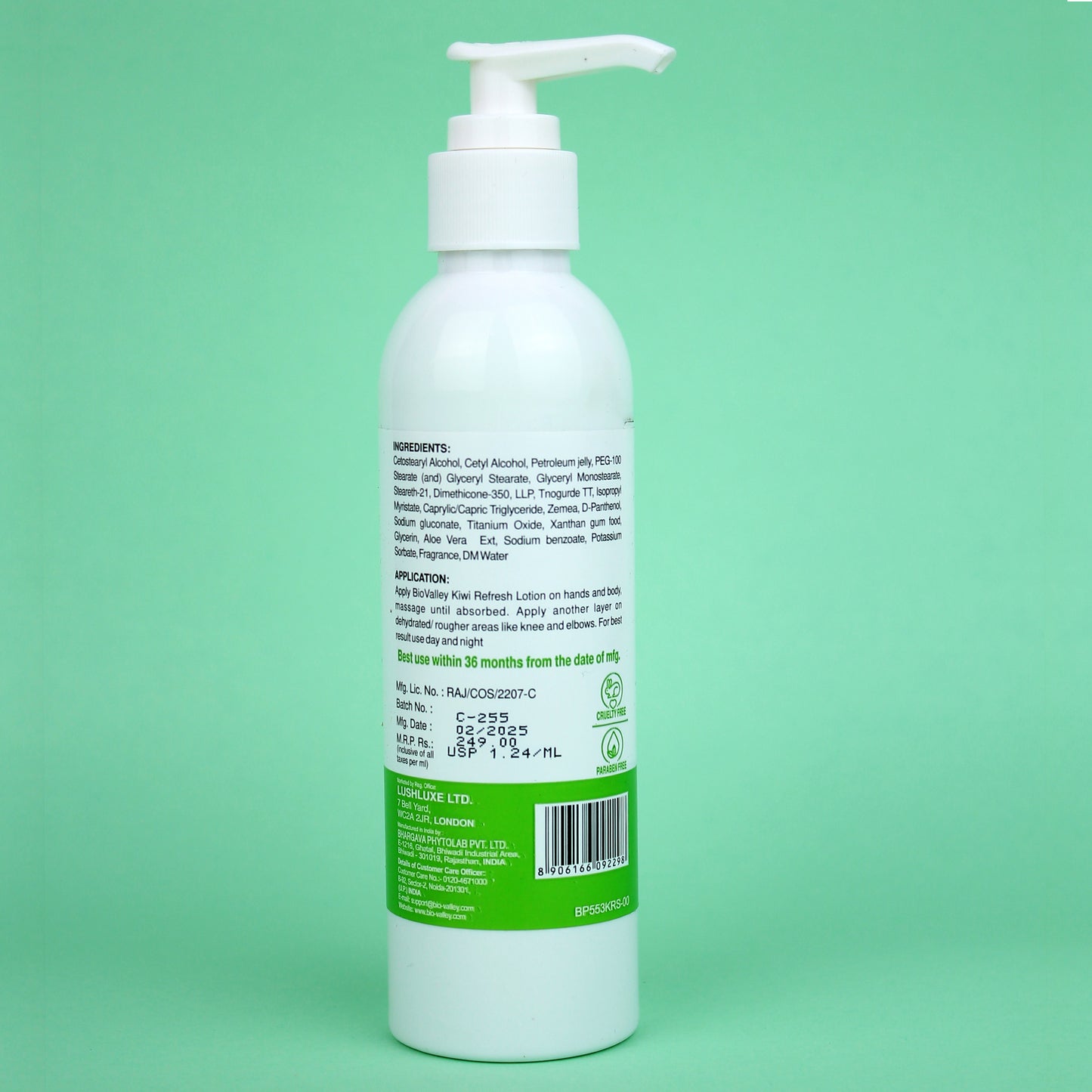 Kiwi Refresh Body Lotion