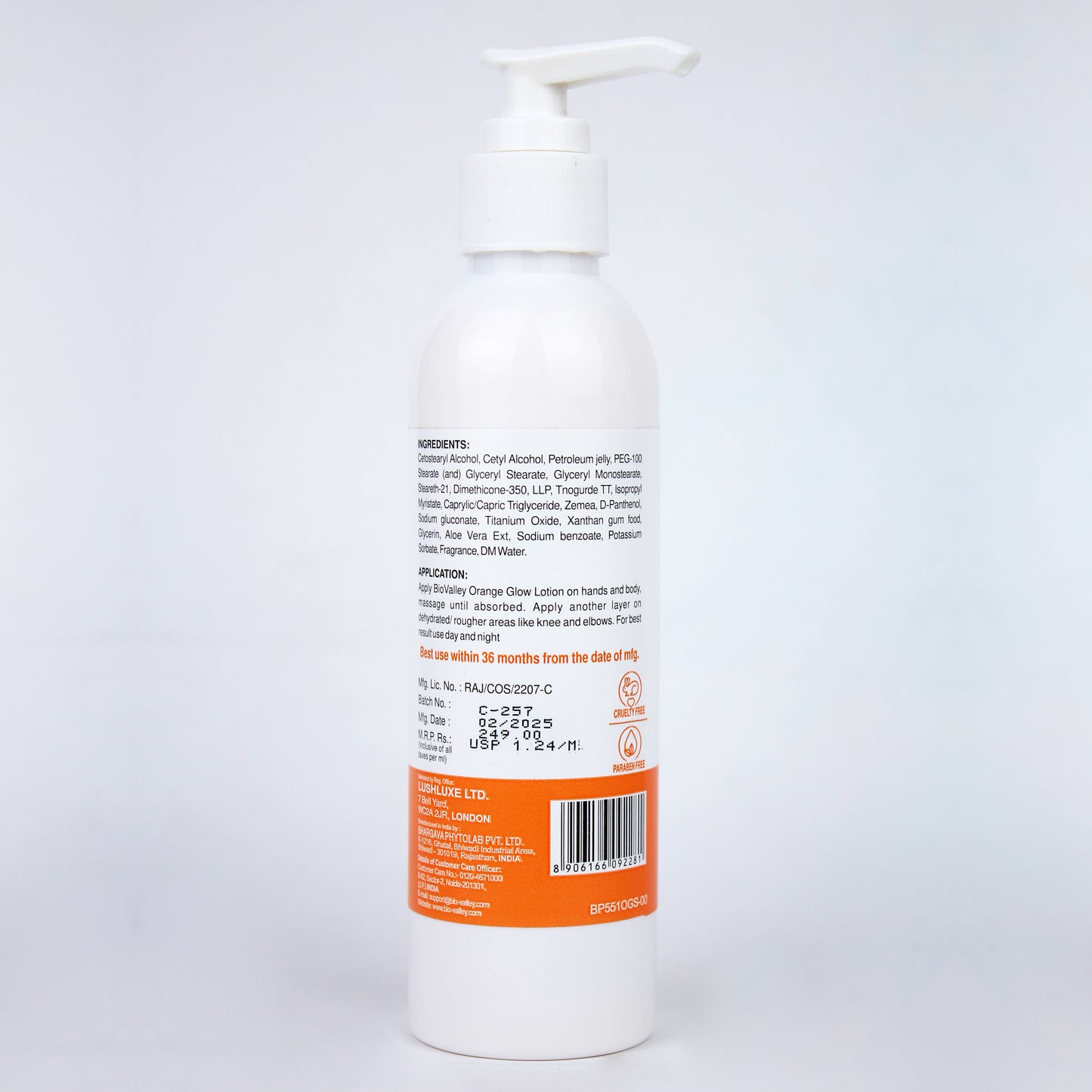 Orange Glow Body Lotion