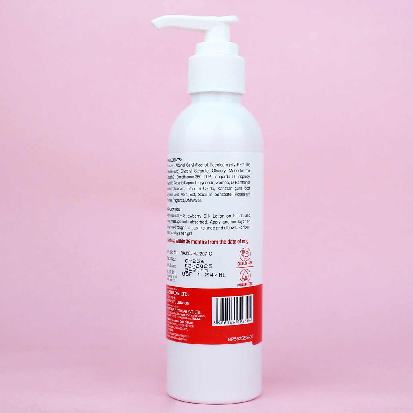 Strawberry Silk Body Lotion