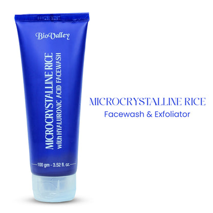 Microcrystalline Rice Facewash & Exfoliator