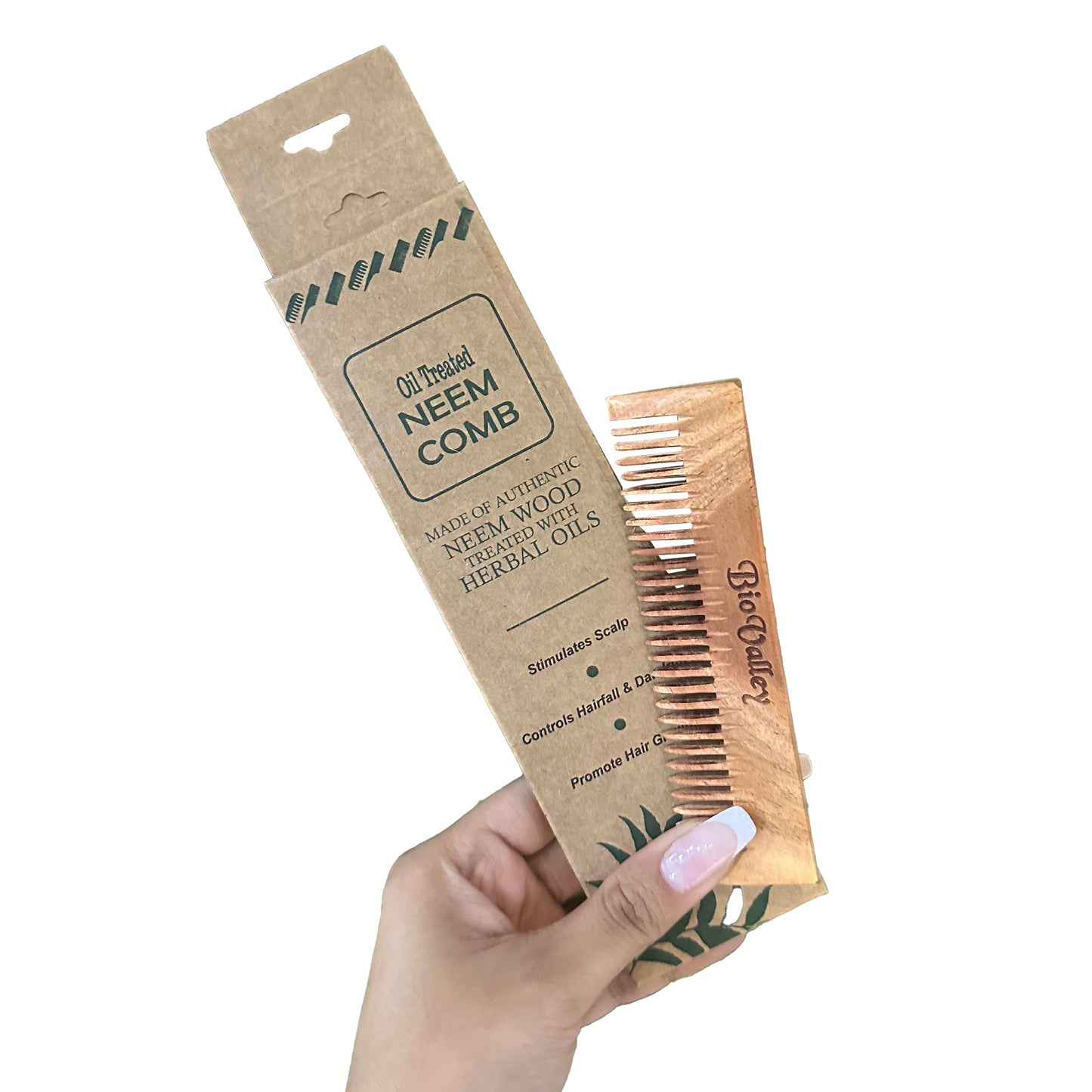 Neem Wood Scalp Stimulating Comb