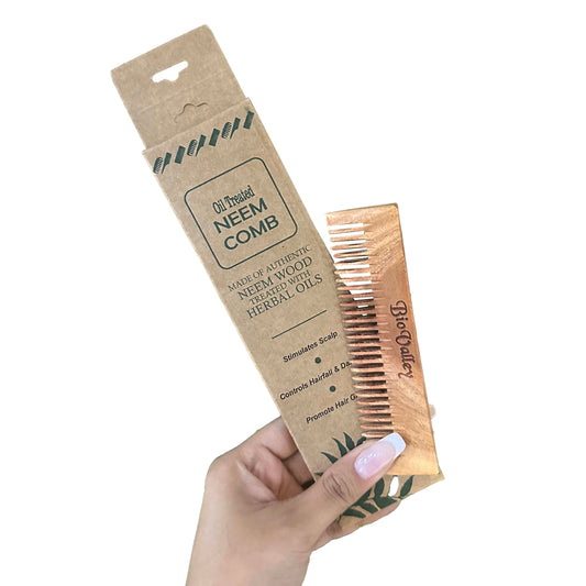 Neem Wood Scalp Stimulating Comb