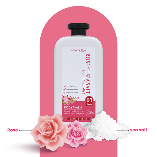 Rose & Sea Salt Body Wash