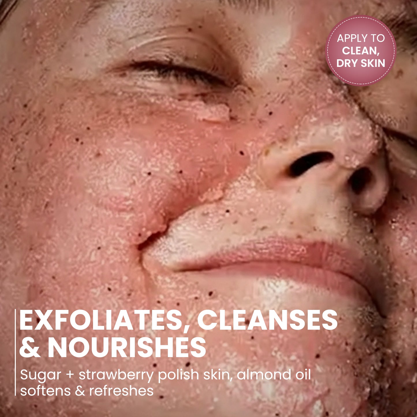 Sugar Strawberry Face Wash & Exfoliator