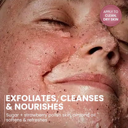 Sugar Strawberry Face Wash & Exfoliator