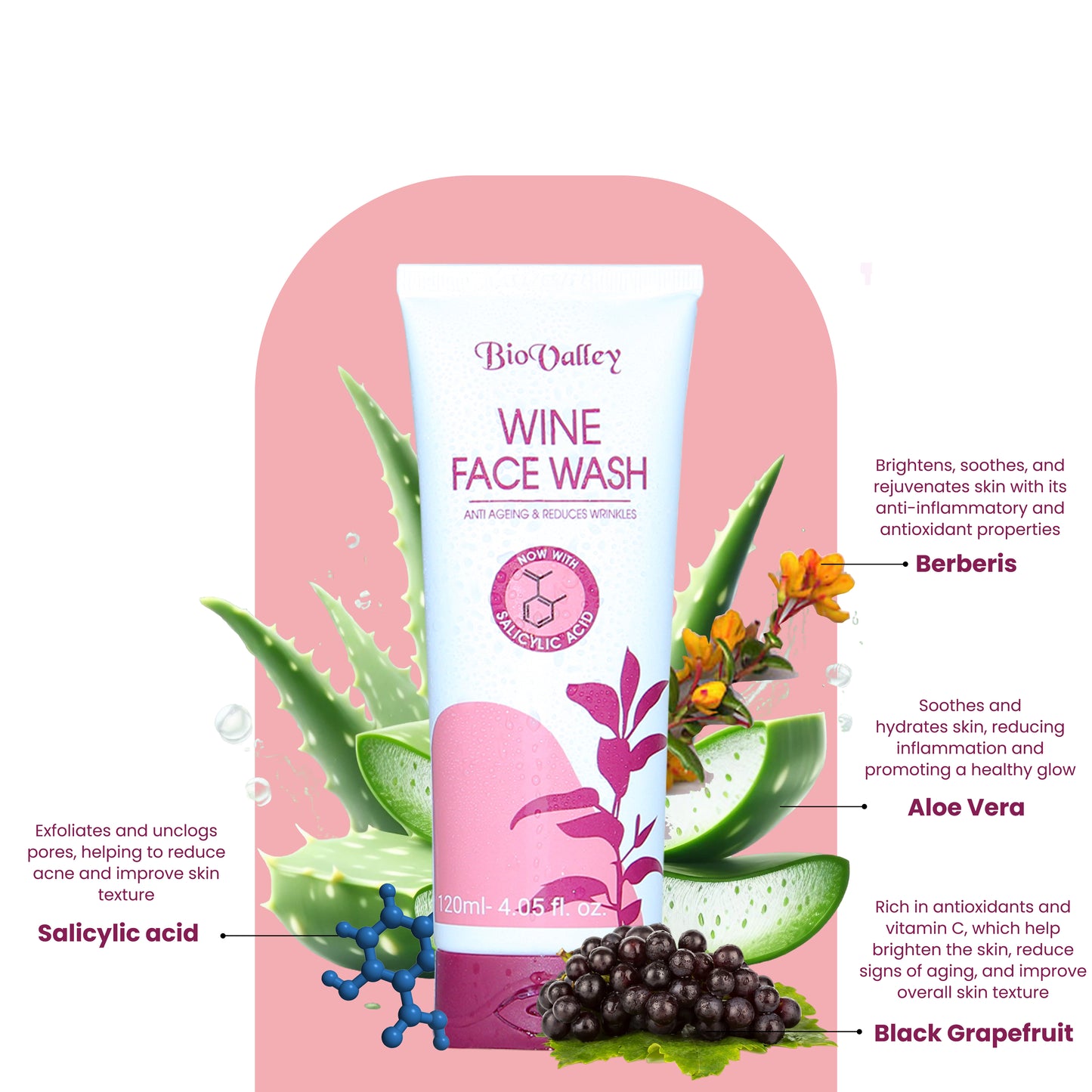 Wine Facewash